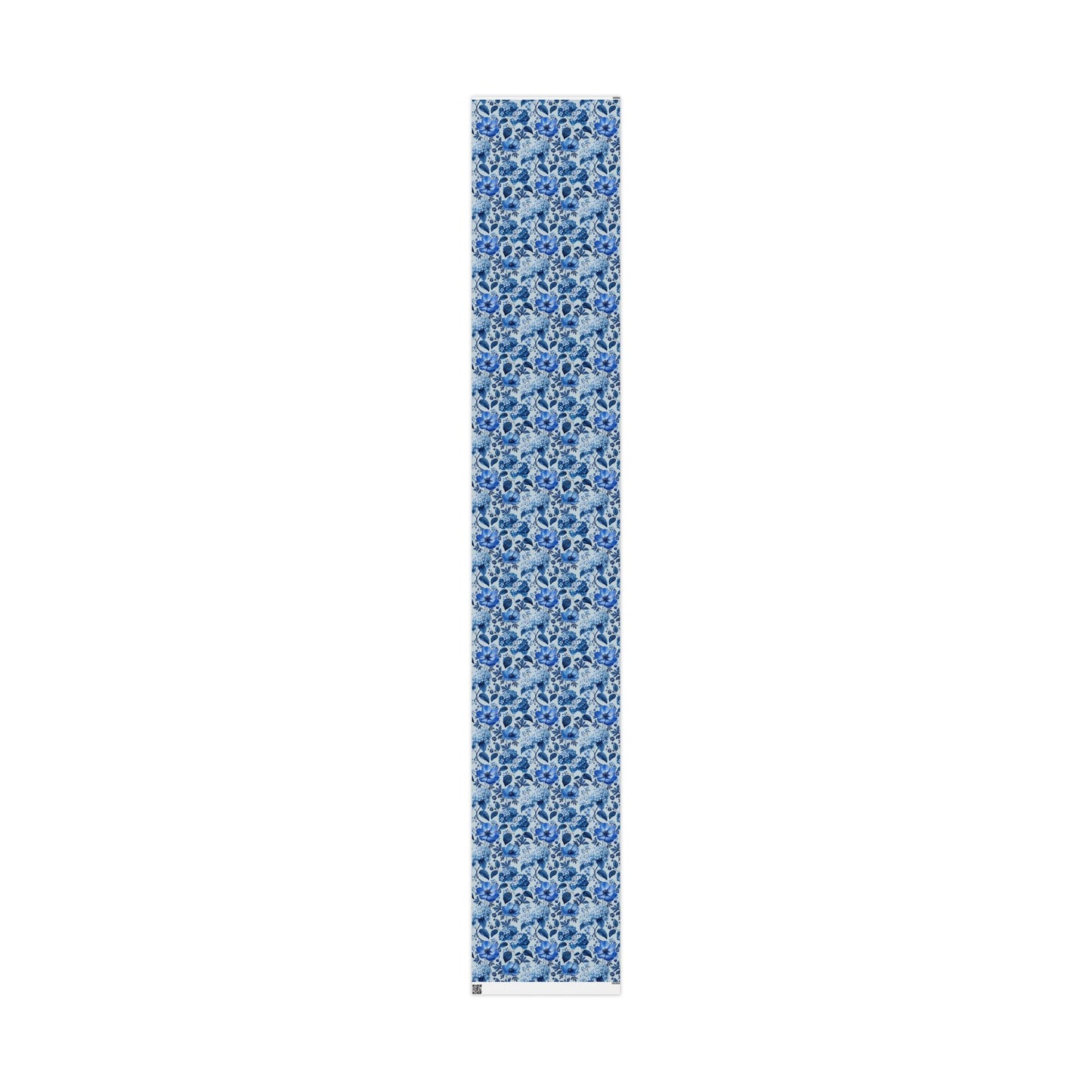 Azzure Floral Toile Wrapping Paper | Floral Design | Vintage Charm | Wedding Gift Wrap | Birthday Present | Seasonal Gift Wrap | Soft Blue