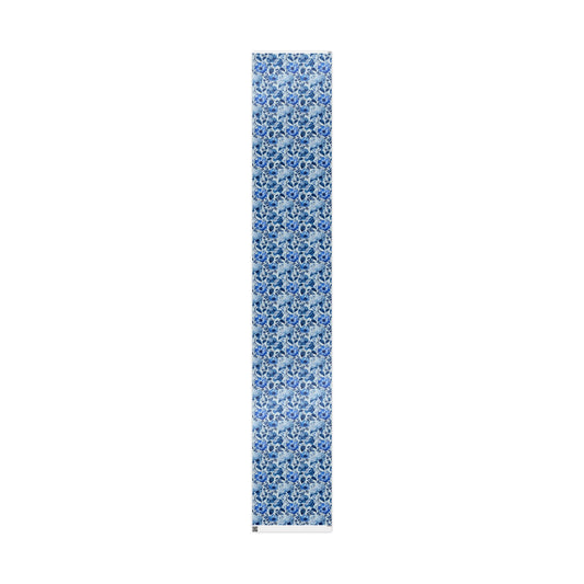 Azzure Floral Toile Wrapping Paper | Floral Design | Vintage Charm | Wedding Gift Wrap | Birthday Present | Seasonal Gift Wrap | Soft Blue