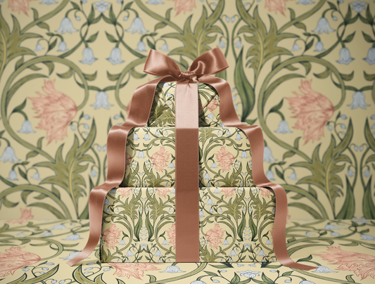 Valley Whispers Floral Wrapping Paperr | Soft Yellow